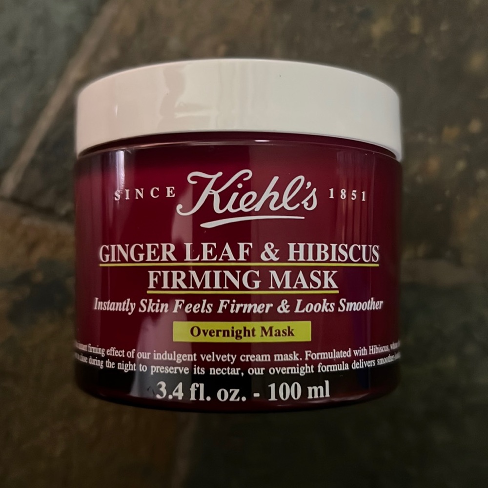 Kiehls Ginger Leaf and Hibiscus Firming Mask 3.4 fl oz